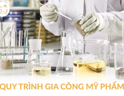 Quy trình gia công mỹ phẩm đạt chuẩn chất lượng tại SunCos Group 
