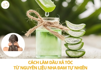 Cách làm dầu xả tóc từ nha đam: Công thức tự nhiên cho mái tóc suôn mượt tại nhà