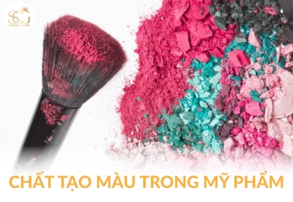 Chất tạo màu: Vai trò, phân loại và ứng dụng trong mỹ phẩm