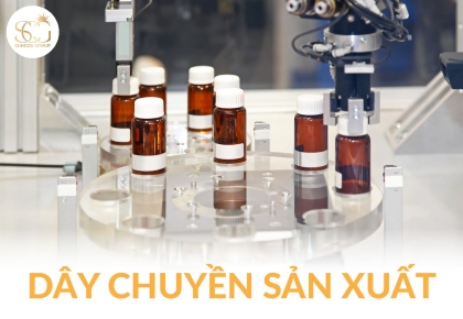 Dây chuyền sản xuất mỹ phẩm đạt chuẩn - hiện đại hoá tại SunCos Group