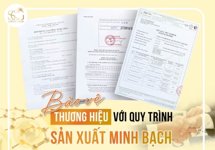 Bảo vệ thương hiệu  mỹ phẩm - Khẳng định uy tín cùng SunCos Group