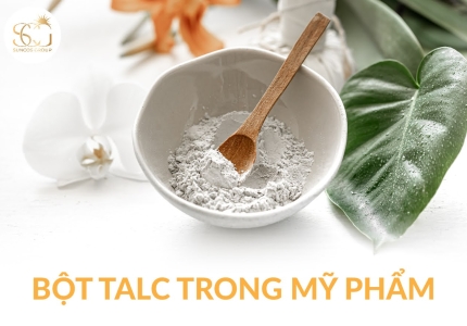Bột Talc – Thành phần quen thuộc trong mỹ phẩm có an toàn không?