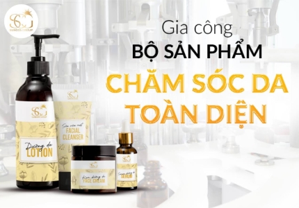 Gia công bộ sản phẩm chăm sóc da toàn diện - Giải pháp bứt phá doanh thu