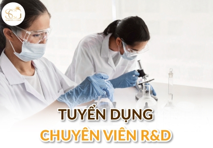 CHUYÊN VIÊN R&D MỸ PHẨM (R&D COSMETIC ENGINEER) 