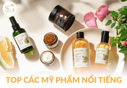 Top các thương hiệu mỹ phẩm nổi tiếng được ưa chuộng nhất hiện nay