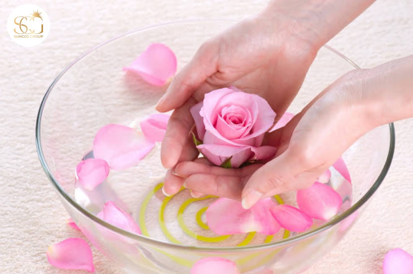 công thức làm nước hoa hồng