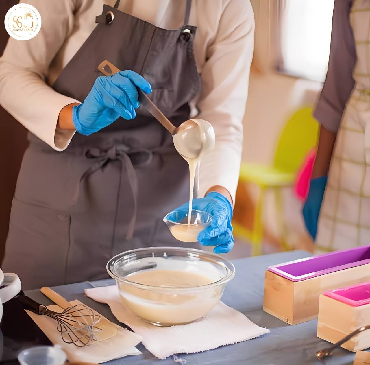 hướng dẫn cách làm xà bông nghệ