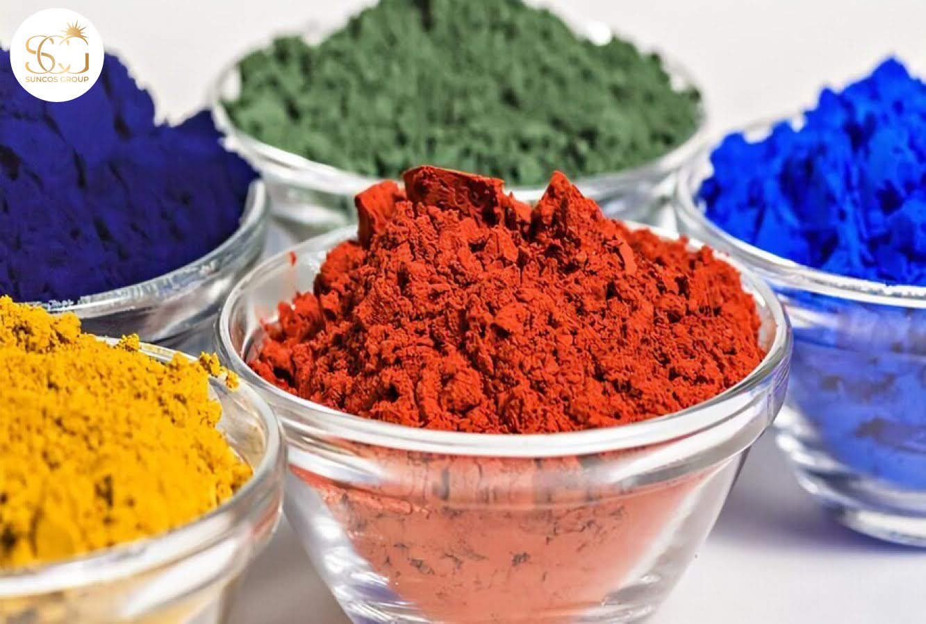 chât tạo màu khoáng