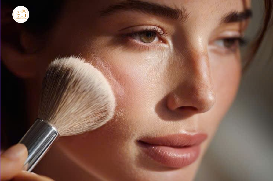 các lưu ý khi sử dùng phấn phủ