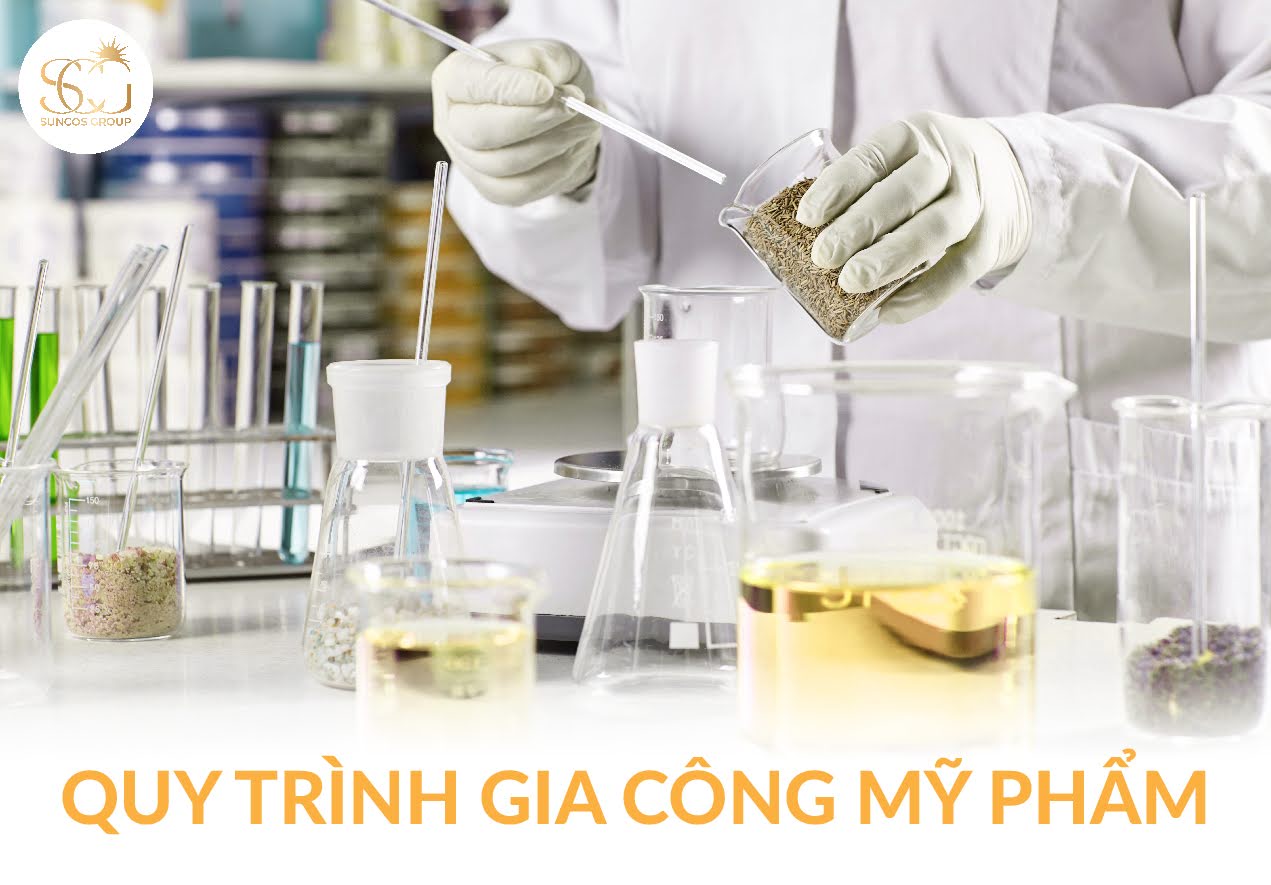 quy trinh gia cong my pham