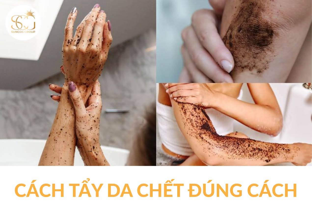 cách tẩy da chết đúng cách