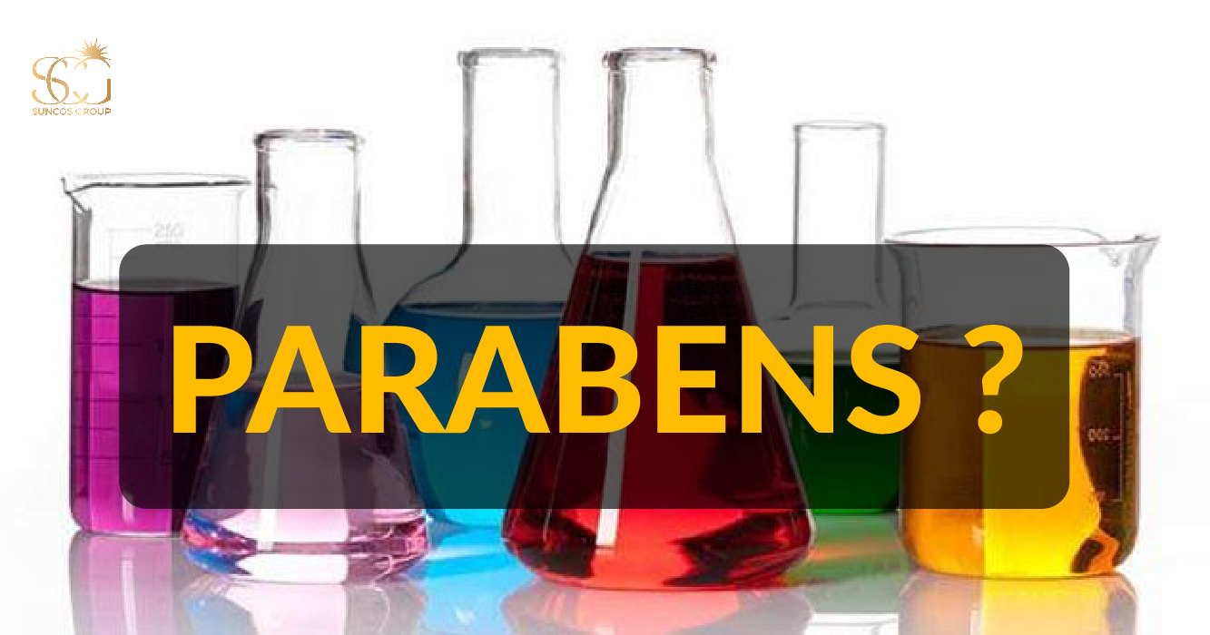 Paraben trong gia công mỹ phẩm