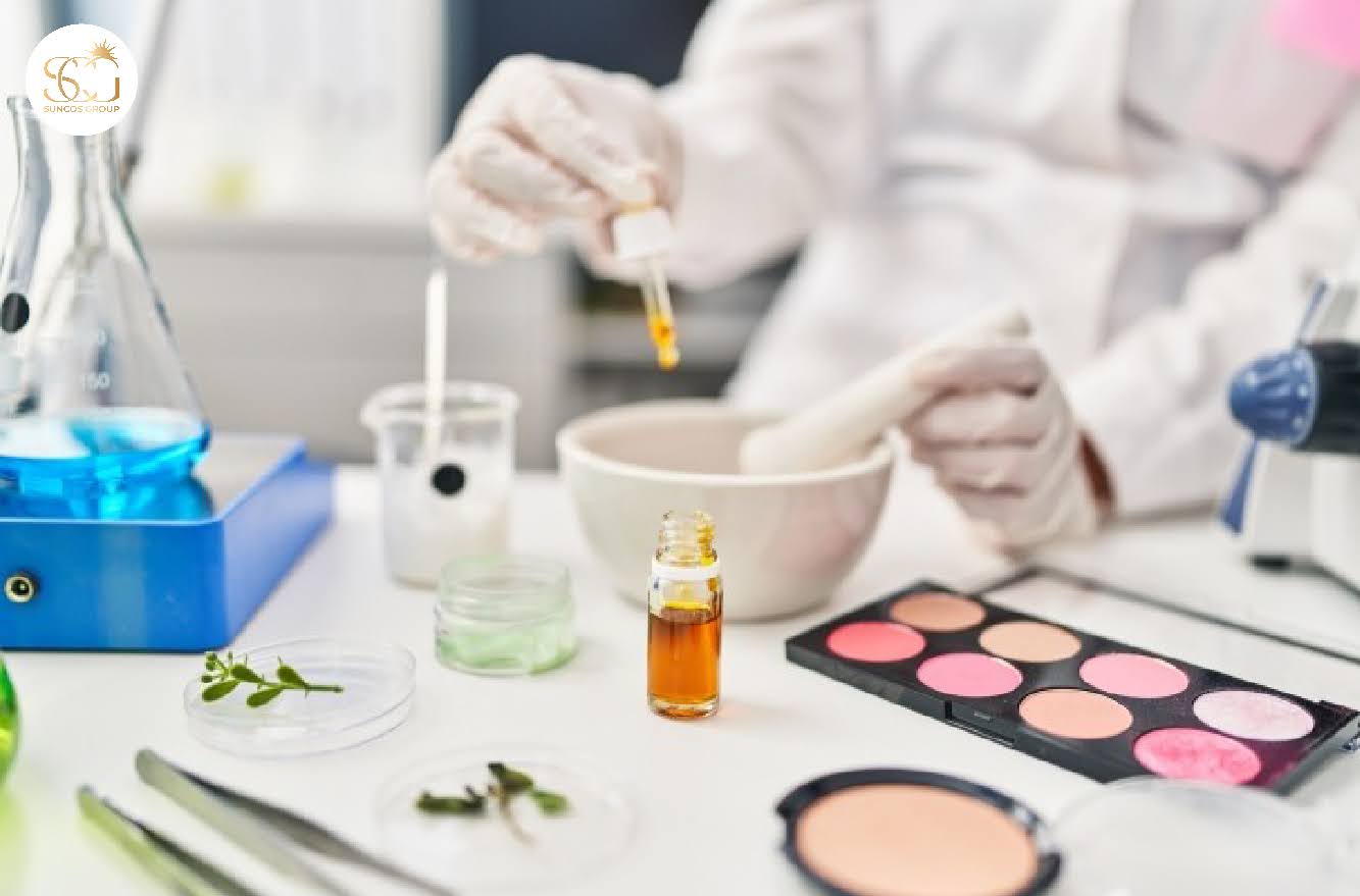 nguyên liệu trong sản xuất mỹ phẩm