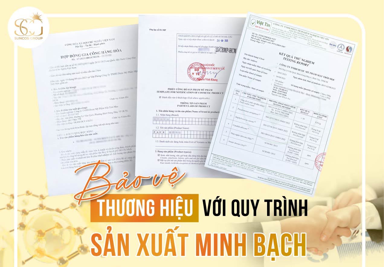 bảo vệ thương hiệu cùng suncos group