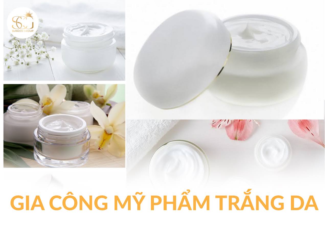 gia công mỹ phẩm trắng da