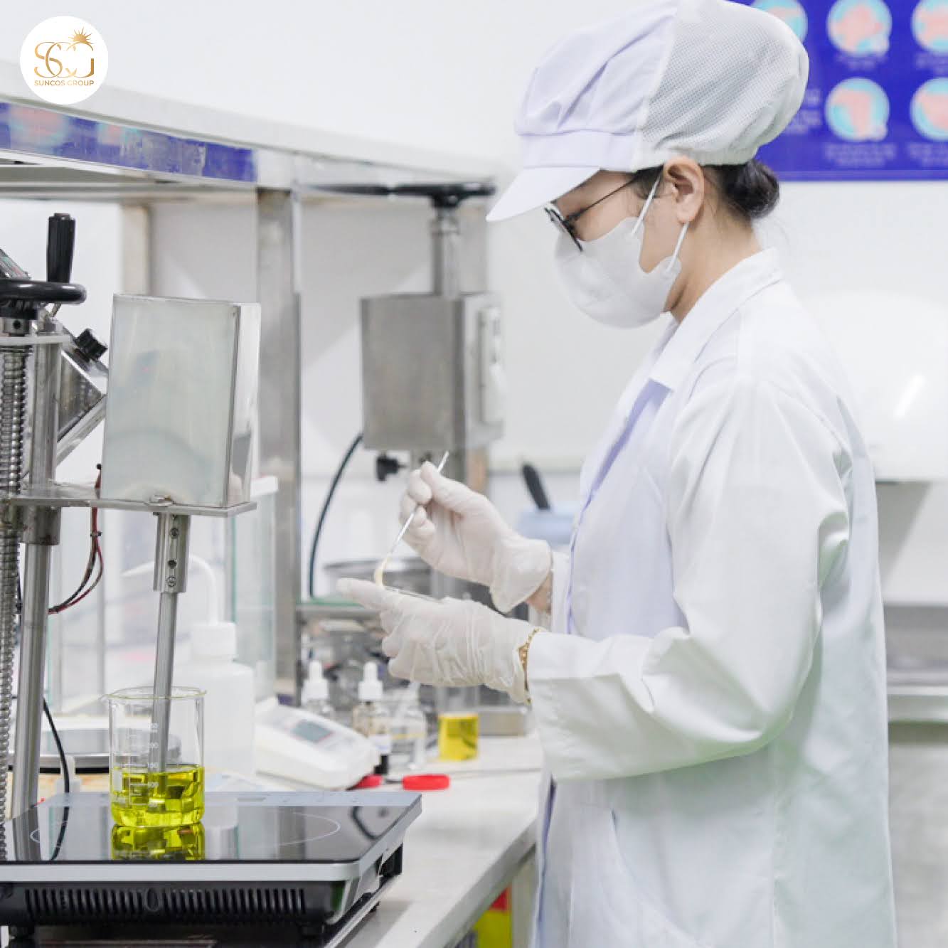 nhà máy gia công mỹ phẩm trắng da